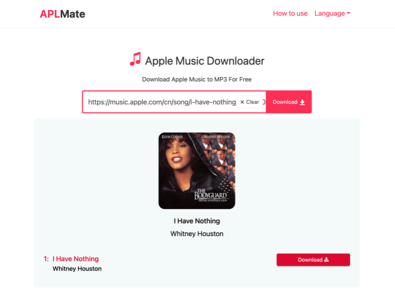 Use APLMate Apple Music Online Ripper to Rip Songs