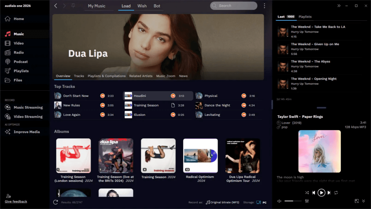 Use Audials as a Spotify Music Recorder