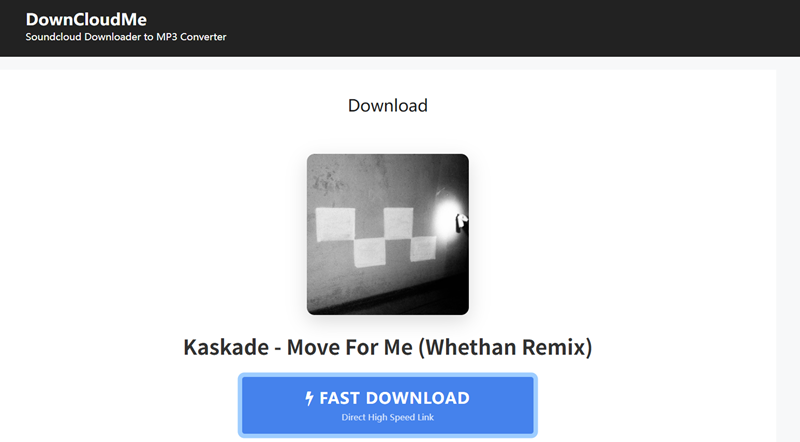SoundcloudMe Homepage