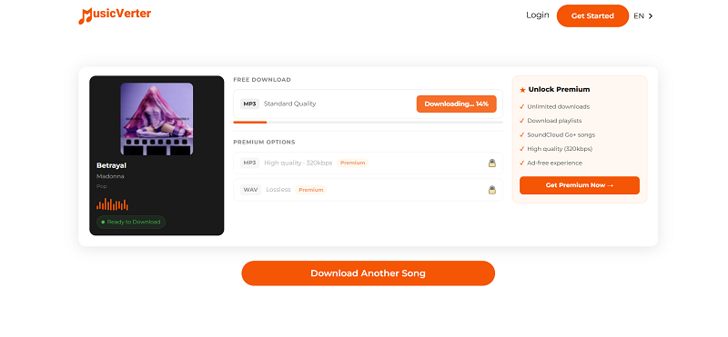 Download SoundCloud Songs on MusicVerter