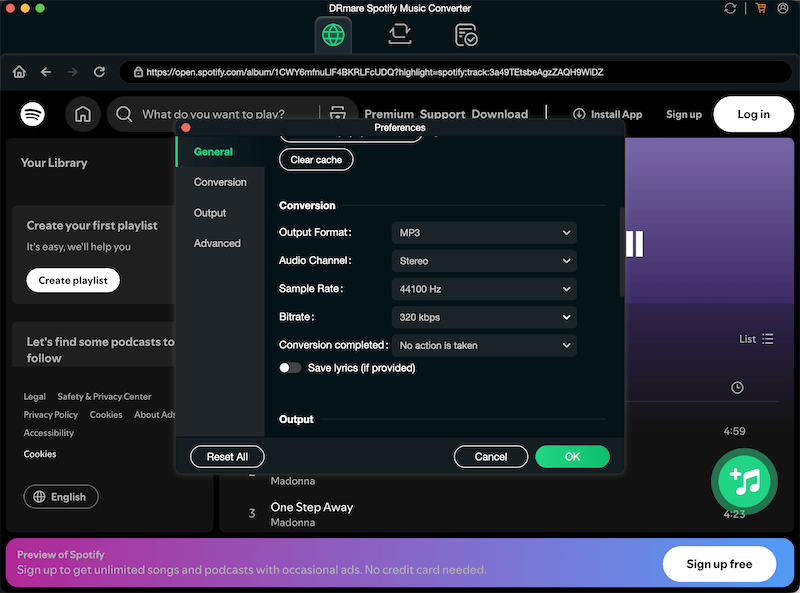 Configure Parameters DRmare