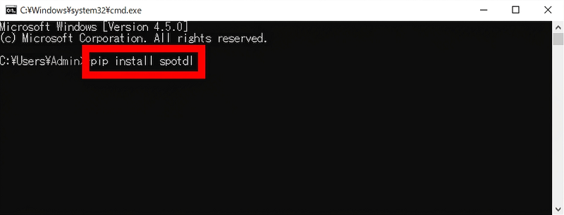Pin Install spotdl