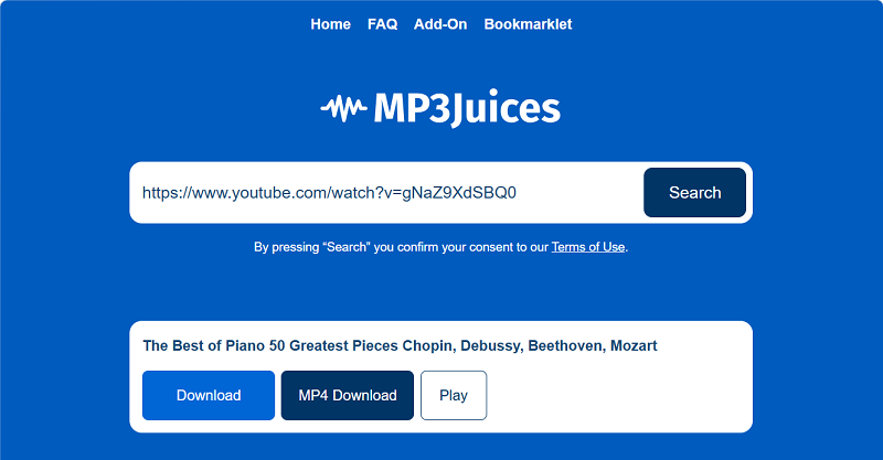 Download a Long Track on MP3 Juice