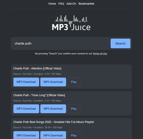 MP3 Juice Music Downloader