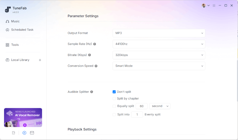 Advanced Setting