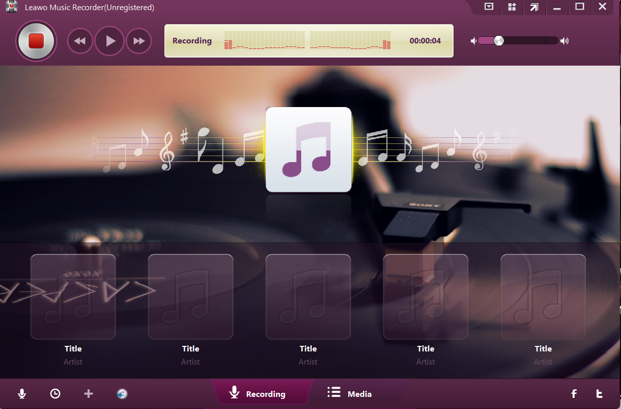 Record Spotify Music with Leawo