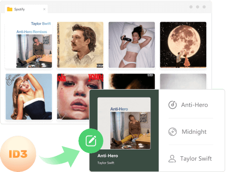 Save ID3 Tags for Spotify Songs