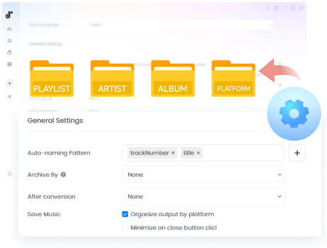 Output Preference Settings Adjustable