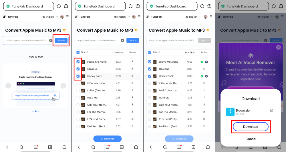 Online MP3 Downloader Provided by TuneFab