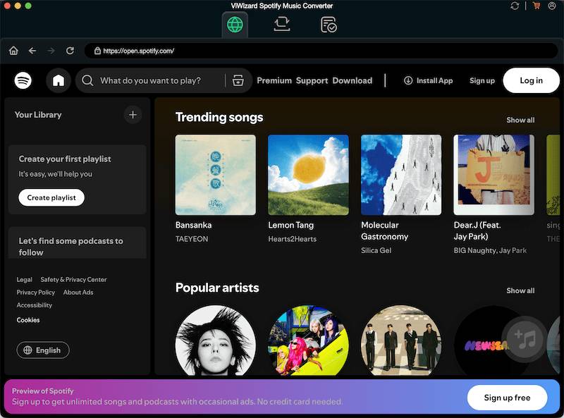 Viwizard Spotify Music Converter